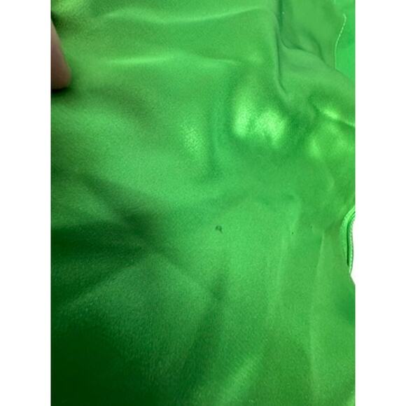 "MADELINE GARDNER" MORI LEE Prom Dress SZ 6 Kelly Green Bling Babydoll Y2K Long - Picture 9 of 16